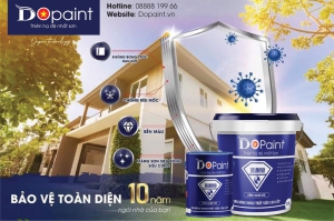 SƠN BÓNG NGOẠI THẤT SIÊU CAO CẤP DO PAINT - DIAMOND 5 LÍT
