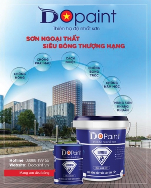 SƠN BÓNG NỘI THẤT SIÊU CAO CẤP DO PAINT - DIAMOND 5 LÍT