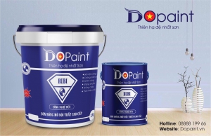 SƠN BÓNG MỜ NỘI THẤT CAO CẤP DO PAINT - RUBI 5 LÍT