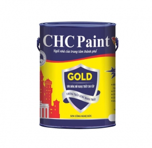 SƠN BÓNG MỜ NGOẠI THẤT CAO CẤP CHC GOLD 5 LÍT