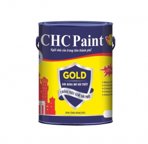 SƠN BÓNG MỜ NỘI THẤT CAO CẤP CHC GOLD 5 LÍT