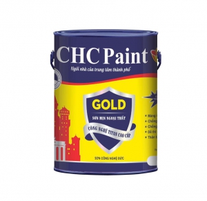 SƠN MỊN NGOẠI THẤT CAO CẤP CHC GOLD 5 LÍT