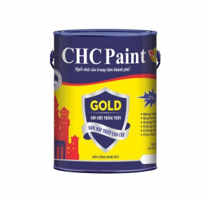 SƠN SIÊU TRẮNG TRẦN CAO CẤP CHC GOLD 5 LÍT