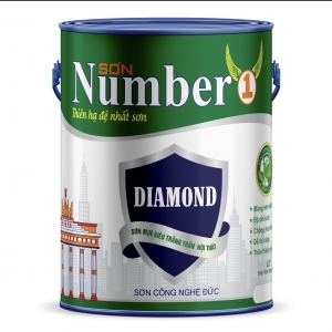 SƠN SIÊU TRẮNG TRẦN CAO CẤP NUMBER1 - 5 LÍT